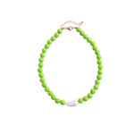 Load image into Gallery viewer, Womens Colorful Acrylic Beaded Necklace N6K185