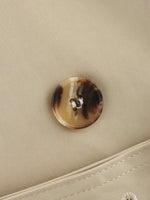 Load image into Gallery viewer, Short Trench Coat Belted Lapel Jacket Buckle Detail N6A148