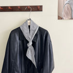 Load image into Gallery viewer, Simple French Thin Stripe Scarf Women Versatile M5A338