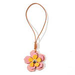 Load image into Gallery viewer, Creative Flower Chain Bag Charm Handmade S5P925