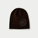 Load image into Gallery viewer, Women's Acrylic Blend Rhinestone Knit Beanie N6J126