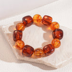 Load image into Gallery viewer, Acrylic Beaded Bracelet Irregular Square Round N6F077