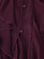 Load image into Gallery viewer, V Neck Layered Ruffle Blouse Women Fashion Shirt N6A153