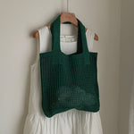 Load image into Gallery viewer, Mesh Crochet Tote Bag Vintage Women N6C060