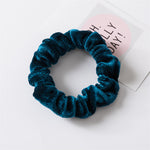 Load image into Gallery viewer, Velvet Continuous Loop Hair Tie Multi Color S5P424
