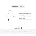 Load image into Gallery viewer, Womens Vintage Rhinestone Teardrop Resin Necklace N6K190