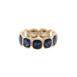 Load image into Gallery viewer, Glass Floral Handband Cuff Enamel Crystal S5P155