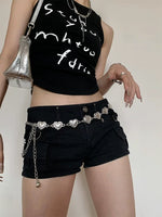 Load image into Gallery viewer, Retro Silver Heart Waist Chain Women Boho N6C157