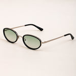 Load image into Gallery viewer, Metal Frame Oval Sunglasses Women N6B216