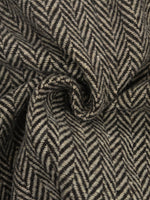 Load image into Gallery viewer, Brown Houndstooth Blazer Elegant Flower Brooch Jacket N5A907