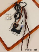 Load image into Gallery viewer, Cute Bag Charm Keychain Handmade Mixed Materials S5P943
