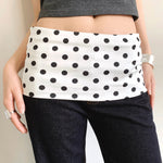 Load image into Gallery viewer, Polka Dot Tulle Hip Scarf Resin Buckle Jazz Dance N6G228