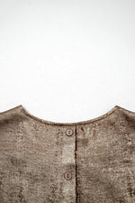 Load image into Gallery viewer, Ruffle Hem Round Neck Tank Top Women N6B099