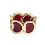 Load image into Gallery viewer, Vintage Acrylic Ombré Geometric Segment Bangle Women N6H082
