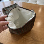 Load image into Gallery viewer, Retro Plaid Tweed Crossbody Bag Women Small Mini S5P706