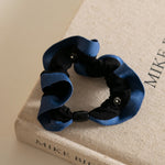 Load image into Gallery viewer, Polka Dot Pearl Mini Scrunchie High Elasticity Women N6H188