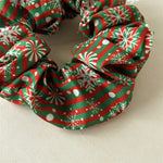 Load image into Gallery viewer, Womens Christmas Print Scrunchie N6K008