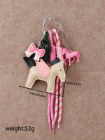 Load image into Gallery viewer, Cute PU Pegasus Rope Bag Charm Keychain S5P930