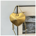 Load image into Gallery viewer, Shiny Heart PU Underarm Shoulder Bag Women Med M5A336