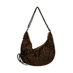 Load image into Gallery viewer, Retro Leopard Print Pleated Crossbody Bag Women S5P742