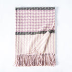 Load image into Gallery viewer, Houndstooth Faux Cashmere Wrap M5A231