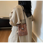 Load image into Gallery viewer, Corduroy Phone Crossbody Bag Women S5P716