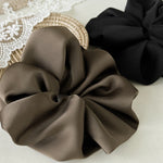 Load image into Gallery viewer, Leopard Print Satin Large Scrunchy Women S5P767