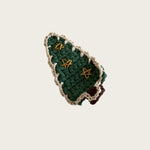 Load image into Gallery viewer, Womens Christmas Tree Knit Duckbill Hair Clip N6K308