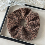 Load image into Gallery viewer, Leopard Bow Flower Hair Clip Women Vintage Elastic S5P822