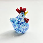 Load image into Gallery viewer, Handmade Liuli Chubby Rooster Figurine Cute Animal N6G016