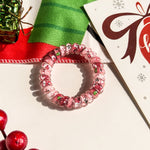 Load image into Gallery viewer, Christmas Spiral Telephone Coil Hair Tie S5P628