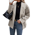Load image into Gallery viewer, WoolBlend ShortCoat MidHeavy Gray N5A156
