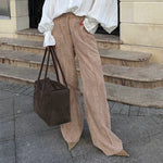 Load image into Gallery viewer, Corduroy Wide Leg Pants RetroTrousers N6A135