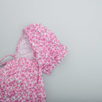 Load image into Gallery viewer, Elegant Off Shoulder Floral Maxi Slit Dress N6A091