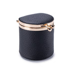 Load image into Gallery viewer, Genuine Leather Kiss Lock Coin Purse Mini Jewelry Box N6G100