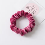 Load image into Gallery viewer, Velvet Continuous Loop Hair Tie Multi Color S5P424