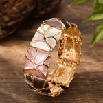 Load image into Gallery viewer, Enamel Square Geometric Line Bangle Women N6C211