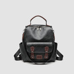 Load image into Gallery viewer, Vintage PU Backpack Large Capacity Travel Student N6F165