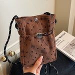 Load image into Gallery viewer, Corduroy Phone Crossbody Bag Women S5P716
