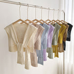 Load image into Gallery viewer, Thick Knit Square Shawl Hollow Twist Women N6H241