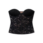 Load image into Gallery viewer, French Corset Lace Bustier Top Women N6C268