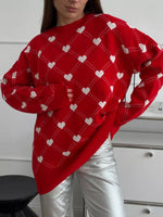 Load image into Gallery viewer, Love Knit Sweater Women Multiple Colors N5A532