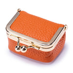 Load image into Gallery viewer, Genuine Leather Mini Coin Purse Jewelry Pouch N6B191