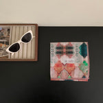 Load image into Gallery viewer, Vintage Floral Pure Cotton Small Square Scarf Women M5A340