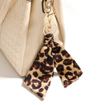 Load image into Gallery viewer, Leopard Print Fabric Keychain Bag Charm Car Ornament N6G117