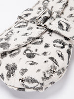 Load image into Gallery viewer, Distressed Leopard Print Asymmetric Hobo Bag Women N6C311
