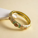 Load image into Gallery viewer, Womens Vintage Oval Cat Eye Floral Alloy Bracelet N6K130