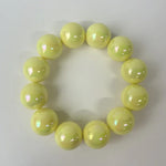 Load image into Gallery viewer, Colorful Holographic Bead Resin Bangle Dopamine N6A225