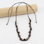 Load image into Gallery viewer, Acrylic Coconut Shell Style Necklace S5P609