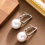 Load image into Gallery viewer, High-Luster Pearl Stud Earrings Women N6H206